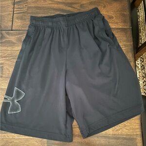 Under Armour Black Athletic Shorts Lightweight Performance